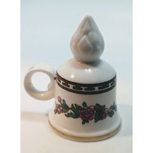 Vintage Coalport Bone China Indian Tree Candle Snuffer Made In England